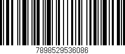 Código de barras (EAN, GTIN, SKU, ISBN): '7898529536086'