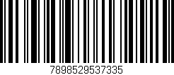 Código de barras (EAN, GTIN, SKU, ISBN): '7898529537335'