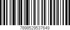 Código de barras (EAN, GTIN, SKU, ISBN): '7898529537649'