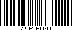 Código de barras (EAN, GTIN, SKU, ISBN): '7898530518613'