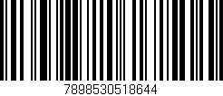 Código de barras (EAN, GTIN, SKU, ISBN): '7898530518644'