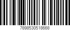 Código de barras (EAN, GTIN, SKU, ISBN): '7898530518668'