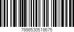 Código de barras (EAN, GTIN, SKU, ISBN): '7898530518675'
