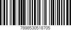 Código de barras (EAN, GTIN, SKU, ISBN): '7898530518705'