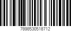 Código de barras (EAN, GTIN, SKU, ISBN): '7898530518712'