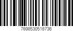 Código de barras (EAN, GTIN, SKU, ISBN): '7898530518736'