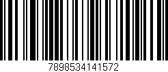 Código de barras (EAN, GTIN, SKU, ISBN): '7898534141572'