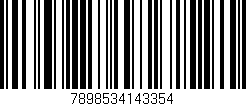 Código de barras (EAN, GTIN, SKU, ISBN): '7898534143354'