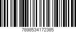 Código de barras (EAN, GTIN, SKU, ISBN): '7898534172385'