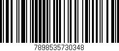 Código de barras (EAN, GTIN, SKU, ISBN): '7898535730348'