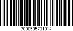 Código de barras (EAN, GTIN, SKU, ISBN): '7898535731314'