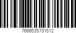Código de barras (EAN, GTIN, SKU, ISBN): '7898535731512'