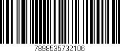 Código de barras (EAN, GTIN, SKU, ISBN): '7898535732106'