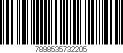 Código de barras (EAN, GTIN, SKU, ISBN): '7898535732205'