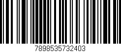 Código de barras (EAN, GTIN, SKU, ISBN): '7898535732403'