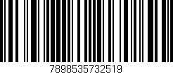 Código de barras (EAN, GTIN, SKU, ISBN): '7898535732519'