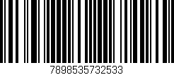 Código de barras (EAN, GTIN, SKU, ISBN): '7898535732533'