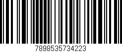 Código de barras (EAN, GTIN, SKU, ISBN): '7898535734223'