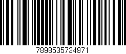 Código de barras (EAN, GTIN, SKU, ISBN): '7898535734971'