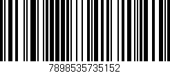 Código de barras (EAN, GTIN, SKU, ISBN): '7898535735152'