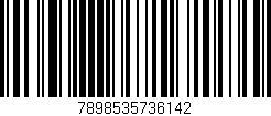 Código de barras (EAN, GTIN, SKU, ISBN): '7898535736142'