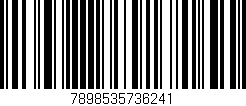 Código de barras (EAN, GTIN, SKU, ISBN): '7898535736241'