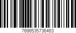 Código de barras (EAN, GTIN, SKU, ISBN): '7898535736463'