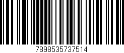 Código de barras (EAN, GTIN, SKU, ISBN): '7898535737514'
