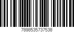Código de barras (EAN, GTIN, SKU, ISBN): '7898535737538'