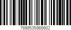 Código de barras (EAN, GTIN, SKU, ISBN): '7898535968802'
