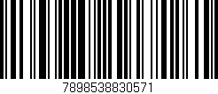 Código de barras (EAN, GTIN, SKU, ISBN): '7898538830571'