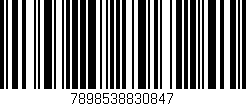 Código de barras (EAN, GTIN, SKU, ISBN): '7898538830847'