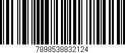 Código de barras (EAN, GTIN, SKU, ISBN): '7898538832124'