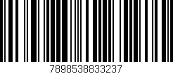 Código de barras (EAN, GTIN, SKU, ISBN): '7898538833237'