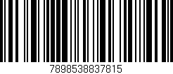 Código de barras (EAN, GTIN, SKU, ISBN): '7898538837815'