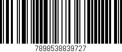 Código de barras (EAN, GTIN, SKU, ISBN): '7898538839727'
