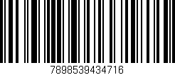Código de barras (EAN, GTIN, SKU, ISBN): '7898539434716'