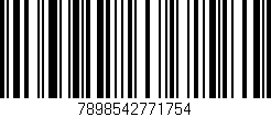 Código de barras (EAN, GTIN, SKU, ISBN): '7898542771754'