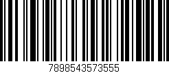 Código de barras (EAN, GTIN, SKU, ISBN): '7898543573555'