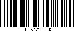Código de barras (EAN, GTIN, SKU, ISBN): '7898547283733'