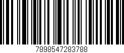 Código de barras (EAN, GTIN, SKU, ISBN): '7898547283788'