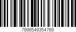 Código de barras (EAN, GTIN, SKU, ISBN): '7898549354769'
