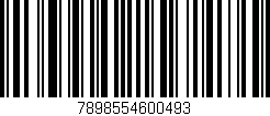 Código de barras (EAN, GTIN, SKU, ISBN): '7898554600493'