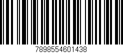 Código de barras (EAN, GTIN, SKU, ISBN): '7898554601438'