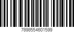 Código de barras (EAN, GTIN, SKU, ISBN): '7898554601599'