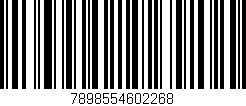 Código de barras (EAN, GTIN, SKU, ISBN): '7898554602268'