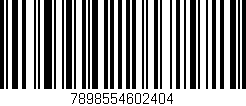 Código de barras (EAN, GTIN, SKU, ISBN): '7898554602404'