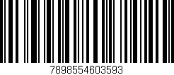 Código de barras (EAN, GTIN, SKU, ISBN): '7898554603593'
