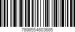 Código de barras (EAN, GTIN, SKU, ISBN): '7898554603685'