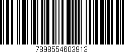 Código de barras (EAN, GTIN, SKU, ISBN): '7898554603913'